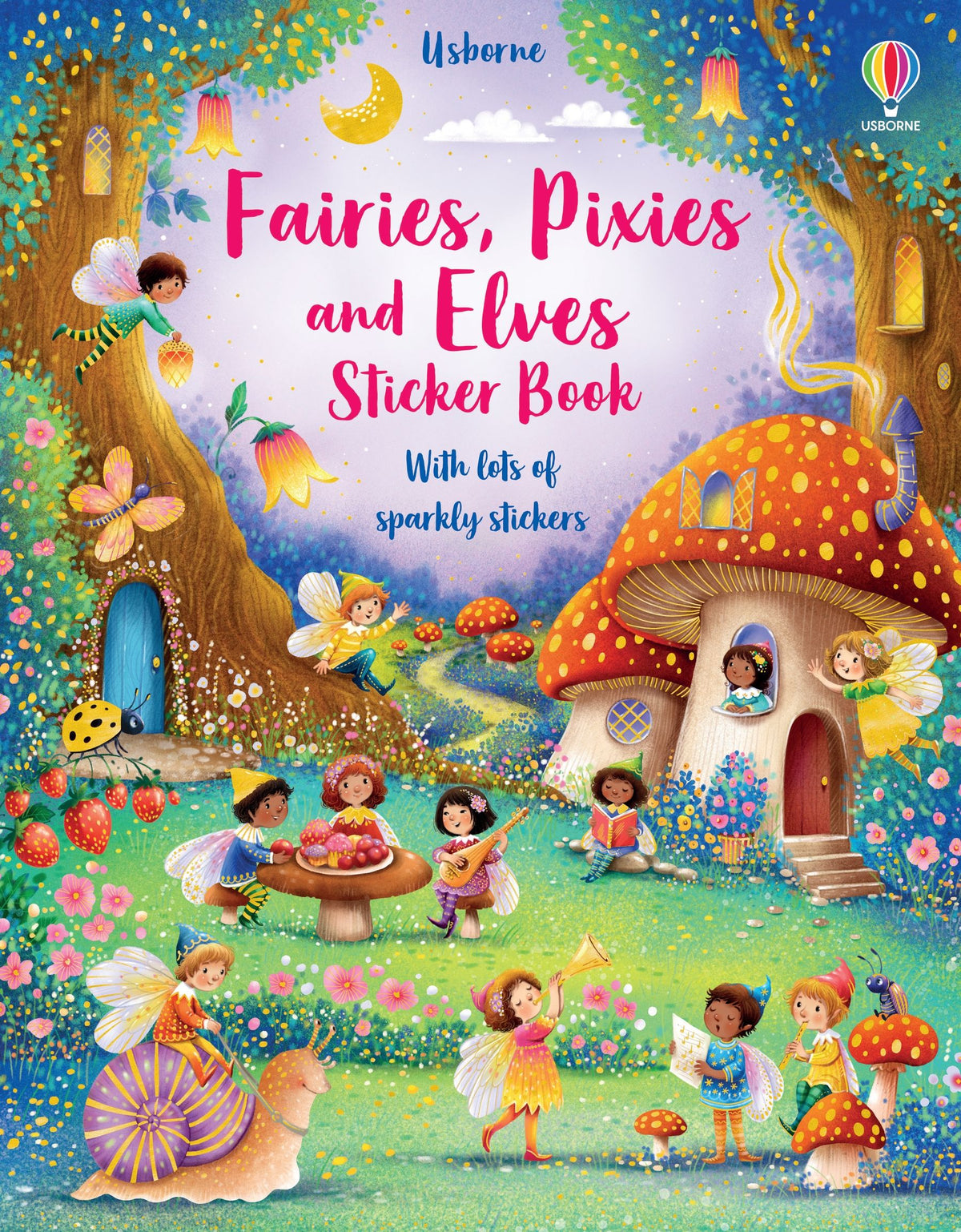 Fairies, Pixies & Elves Sticker Book Cover