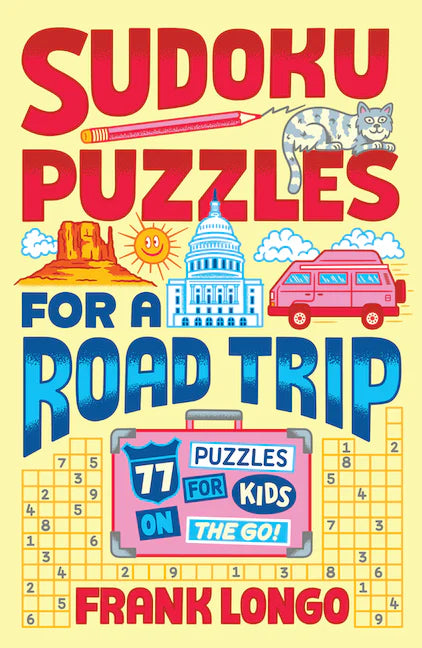 Sudoku Puzzles for a Road Trip Cover