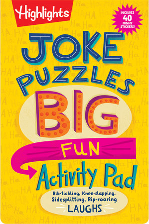 Joke Puzzles Big Fun Activity Pad Cover