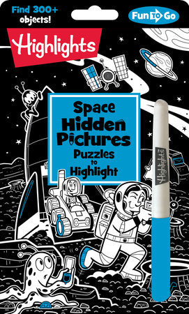 Space Hidden Pictures Puzzles Cover