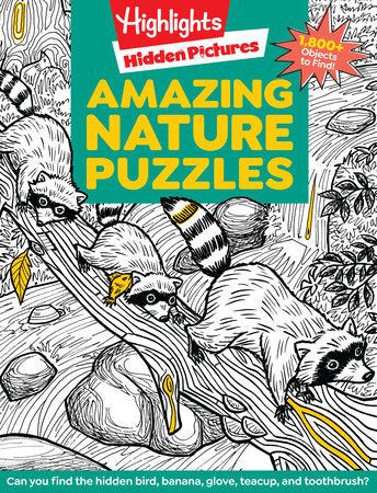 Highlights Amazing Nature Puzzles Cover