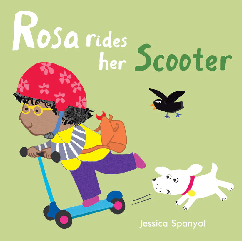 Rosa Rides Her Scooter Cover