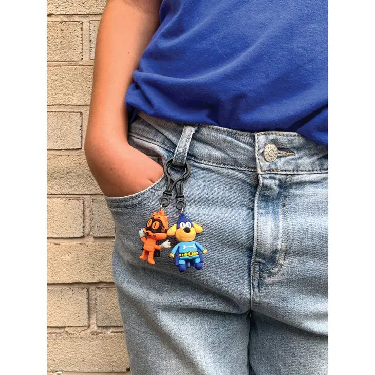 Dog Man Backpack Clip Cover