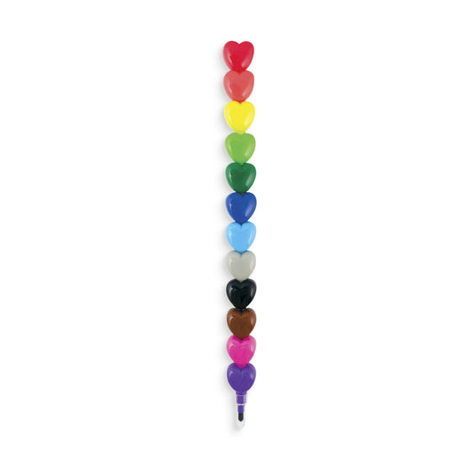 Tomfoolery Toys | Heart to Heart Crayons