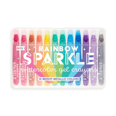 Rainbow Sparkle Metallic Gel Crayons Preview #1