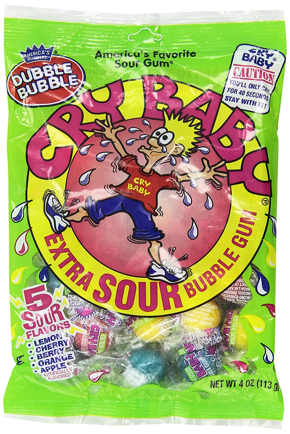 Cry Baby Extra Sour Gum balls Cover