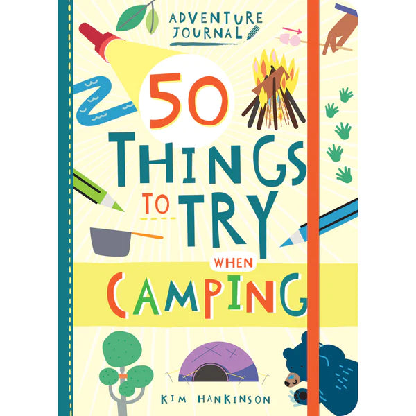 Adventure Journal: 50 Things to Try When Camping Cover