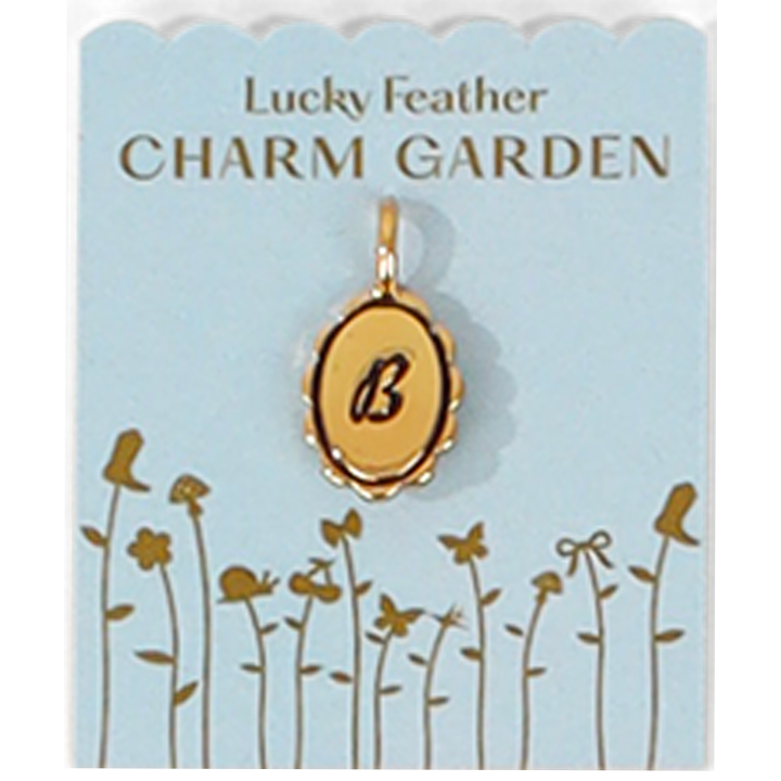 Scalloped Initial Charm Cover