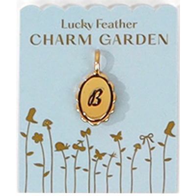 Scalloped Initial Charm Preview #2