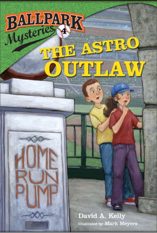 Ballpark Mysteries #4: The Astro Outlaw Cover