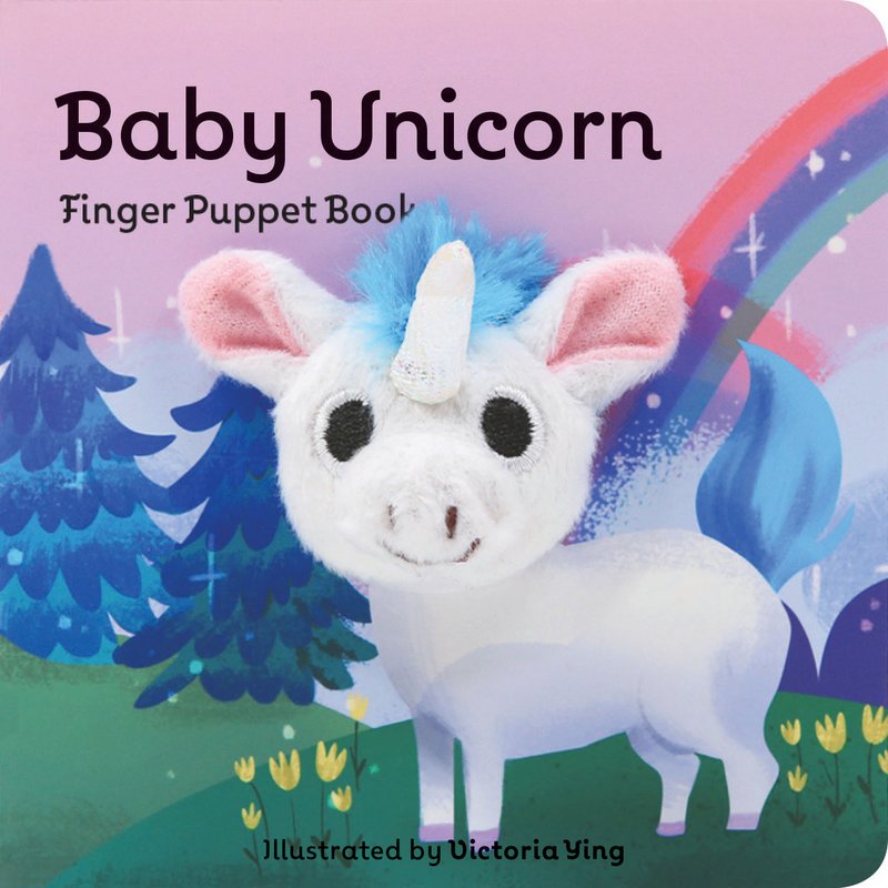 Baby Unicorn: Finger Puppet Book Cover