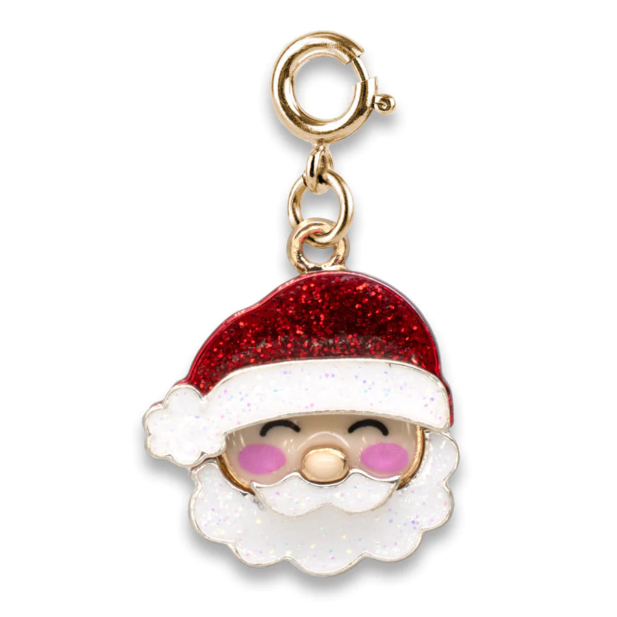 Glitter Santa Charm Cover