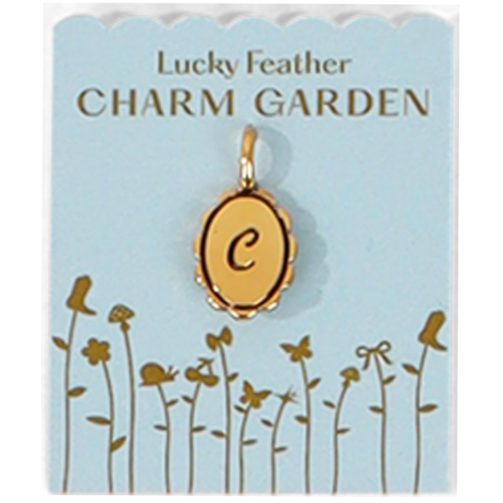 Scalloped Initial Charm Cover