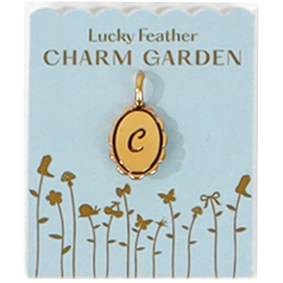 Scalloped Initial Charm Preview #3