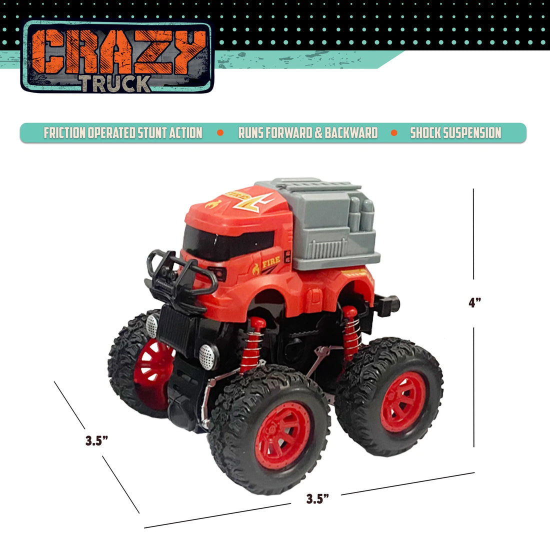 Crazy Trucks: Fire Trucks 2Pk Preview #2