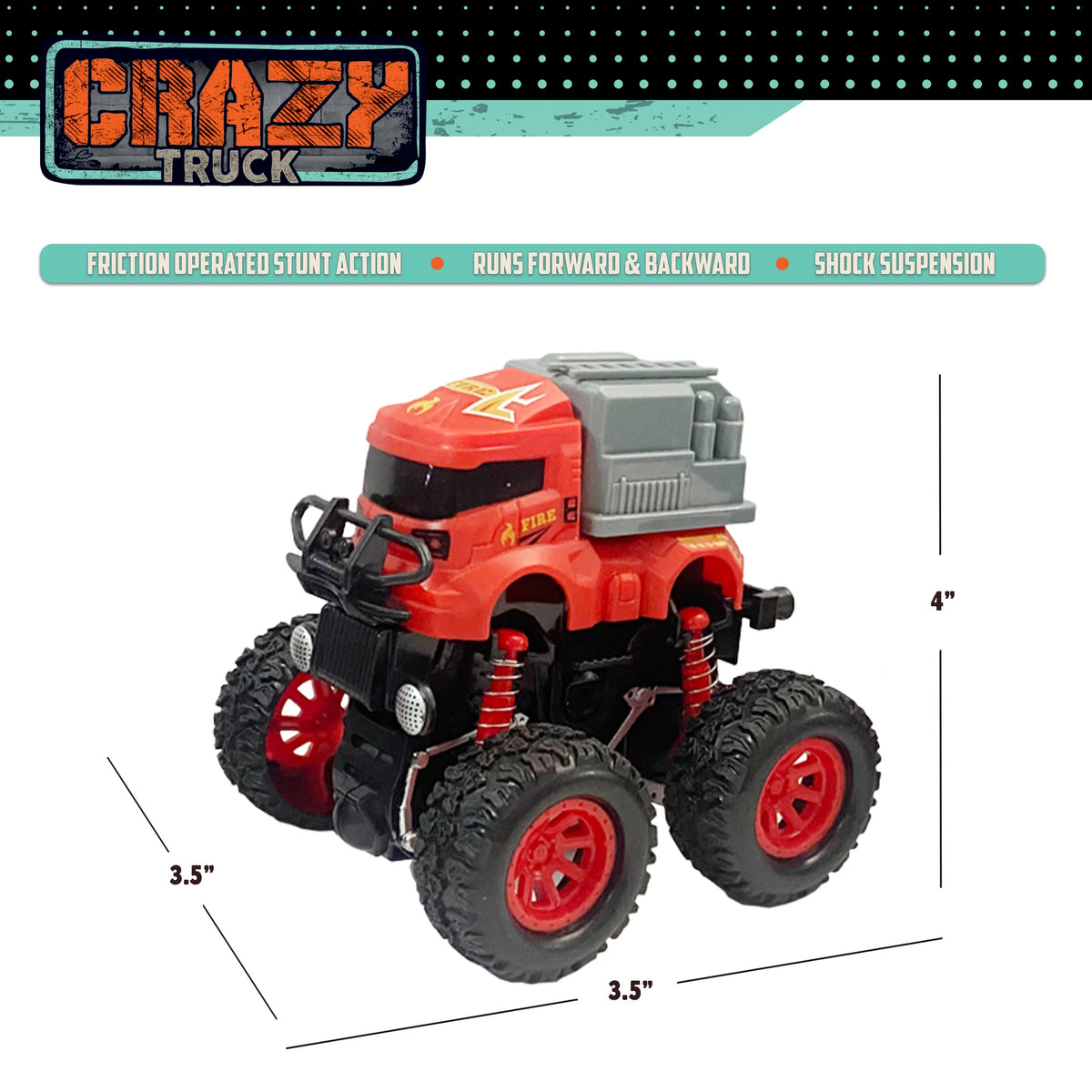 Crazy Trucks: Fire Trucks 2Pk Cover