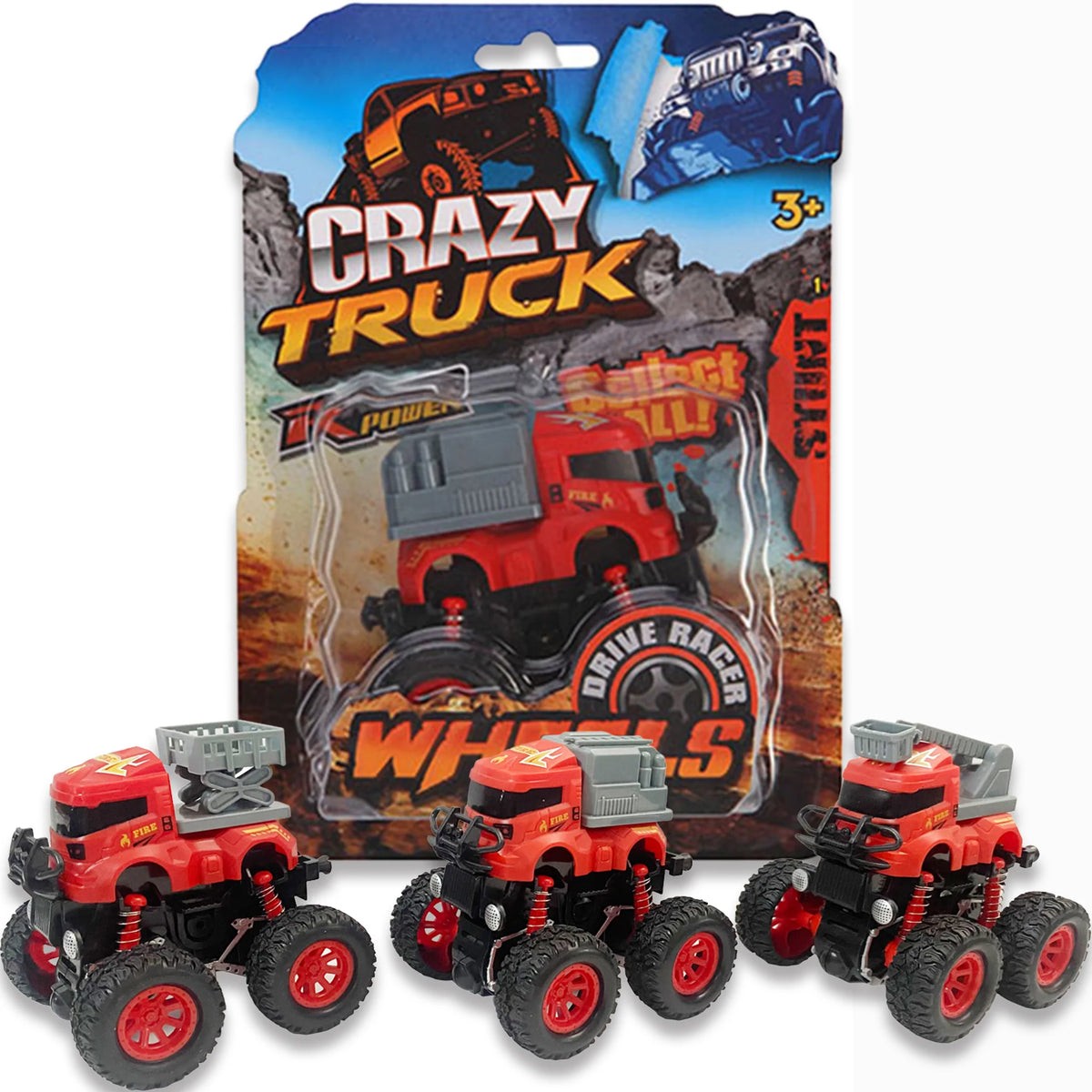 Crazy Trucks: Fire Truck Cover