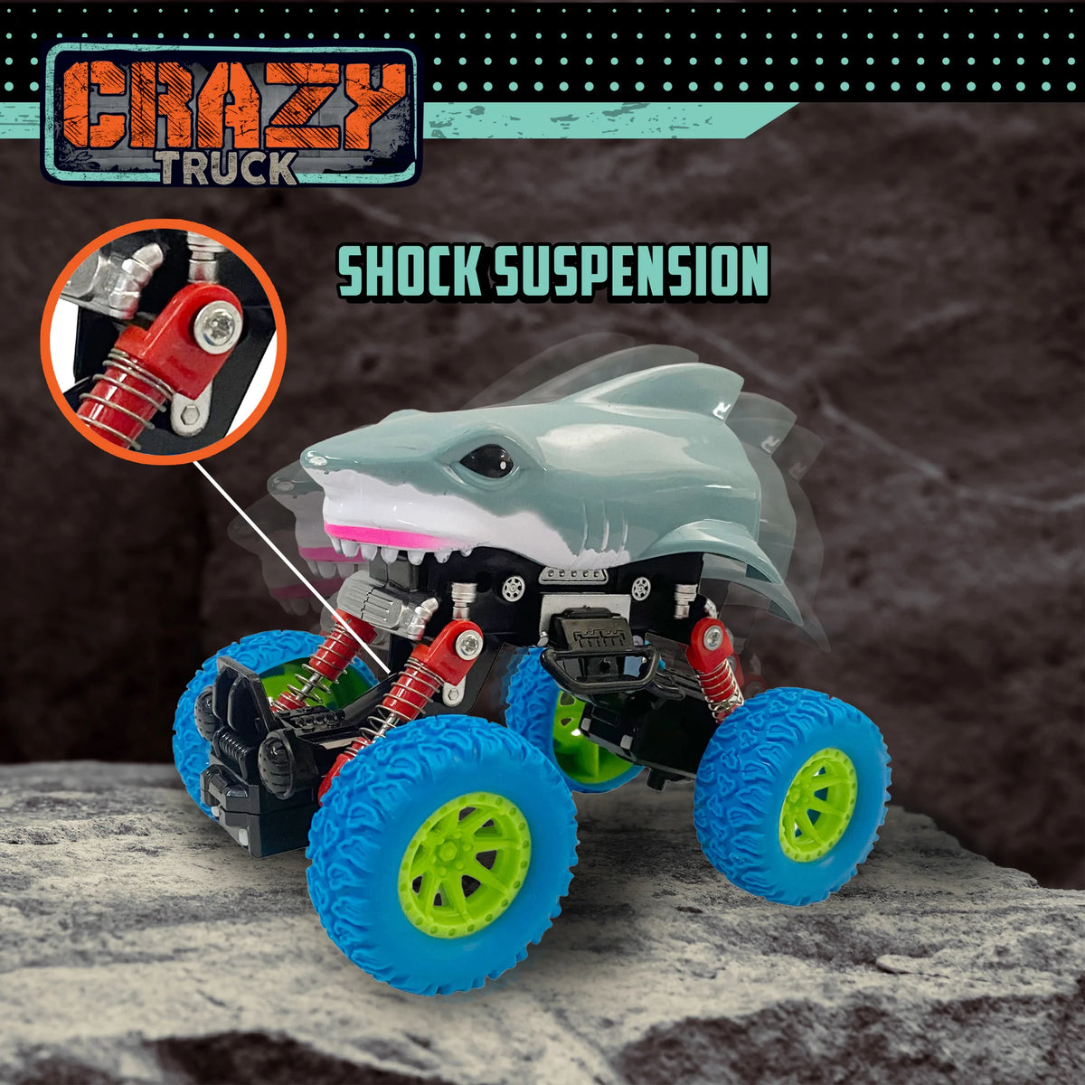 Crazy Trucks: Shark Truck Cover