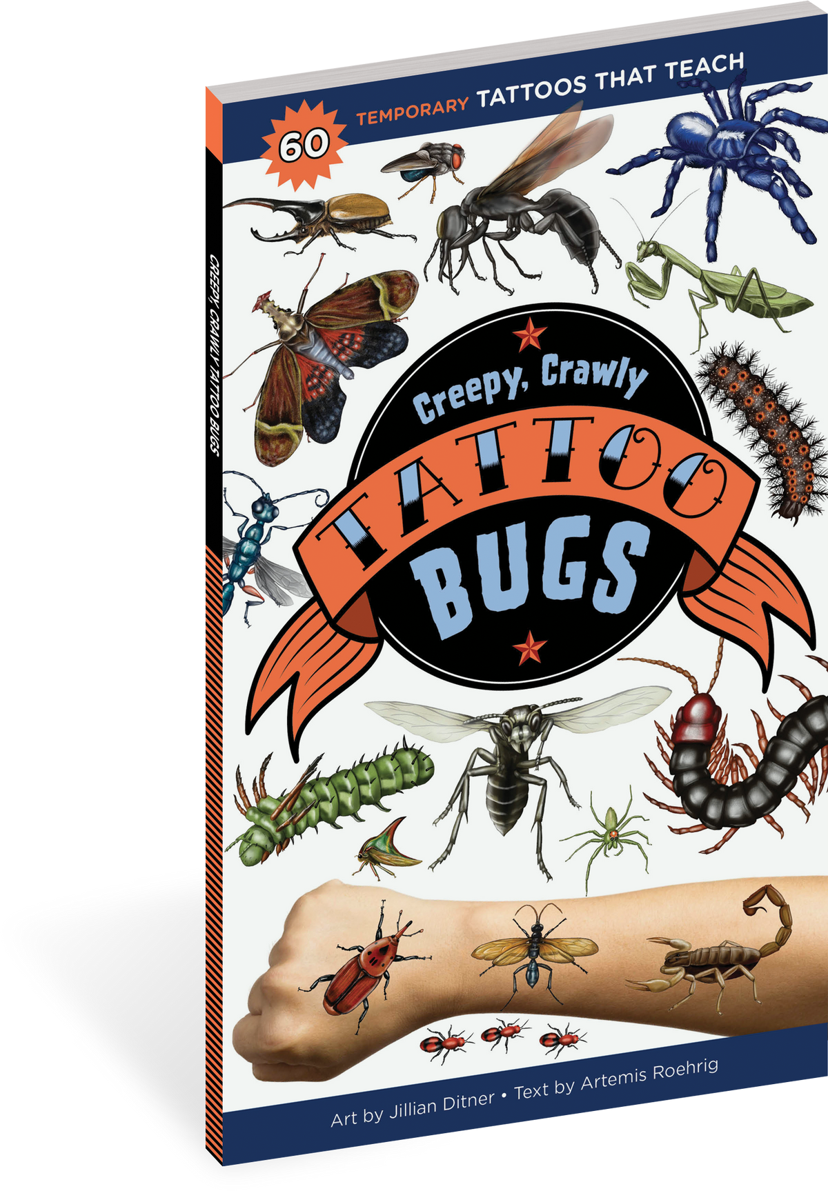 Creepy, Crawly Tattoo Bugs Cover