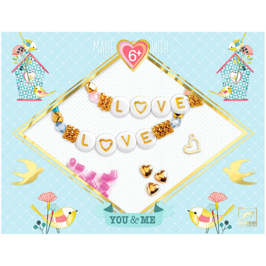 Tomfoolery Toys | Love Letter Jewelry Making Kit