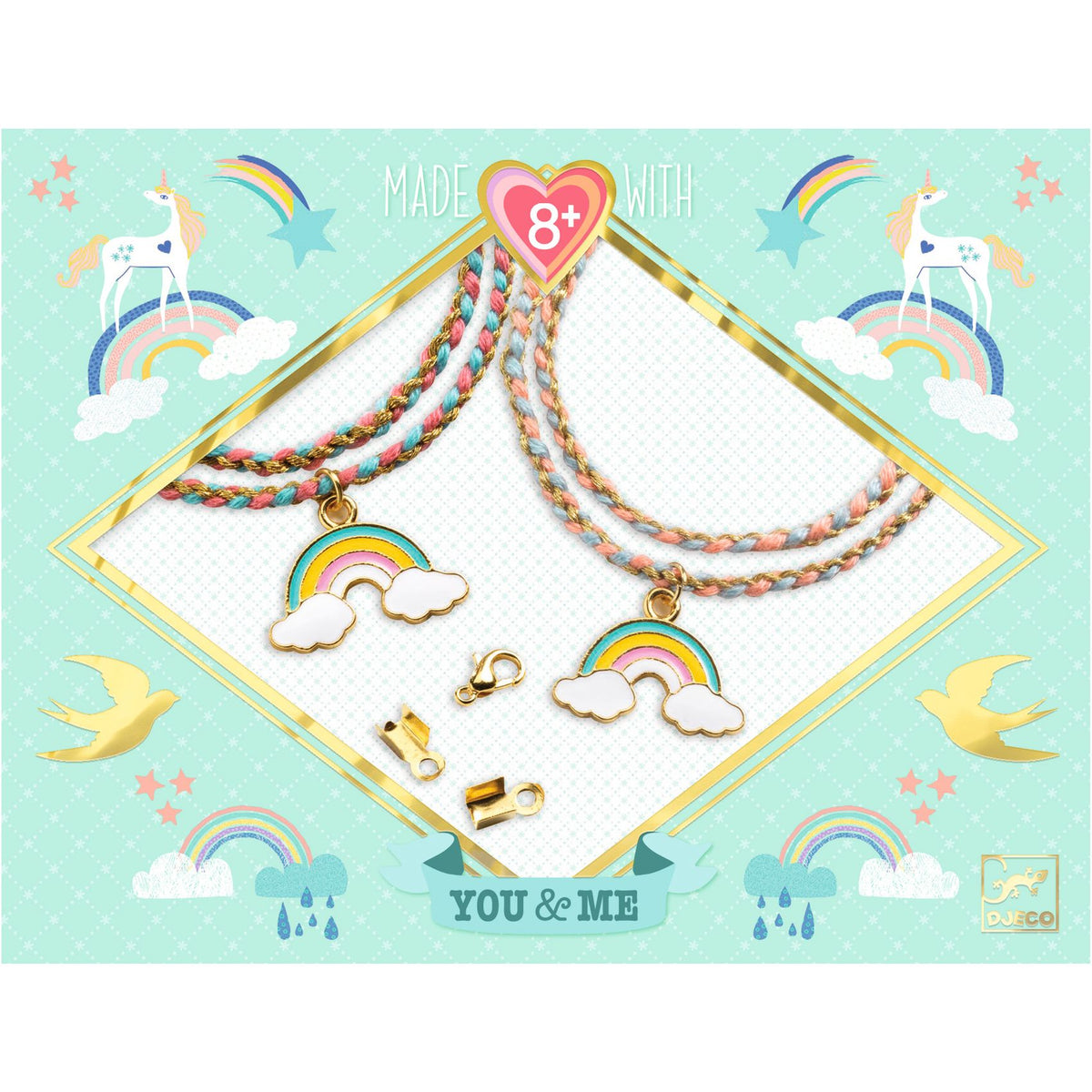 Rainbow Kumihimo Jewelry Making Kit Cover
