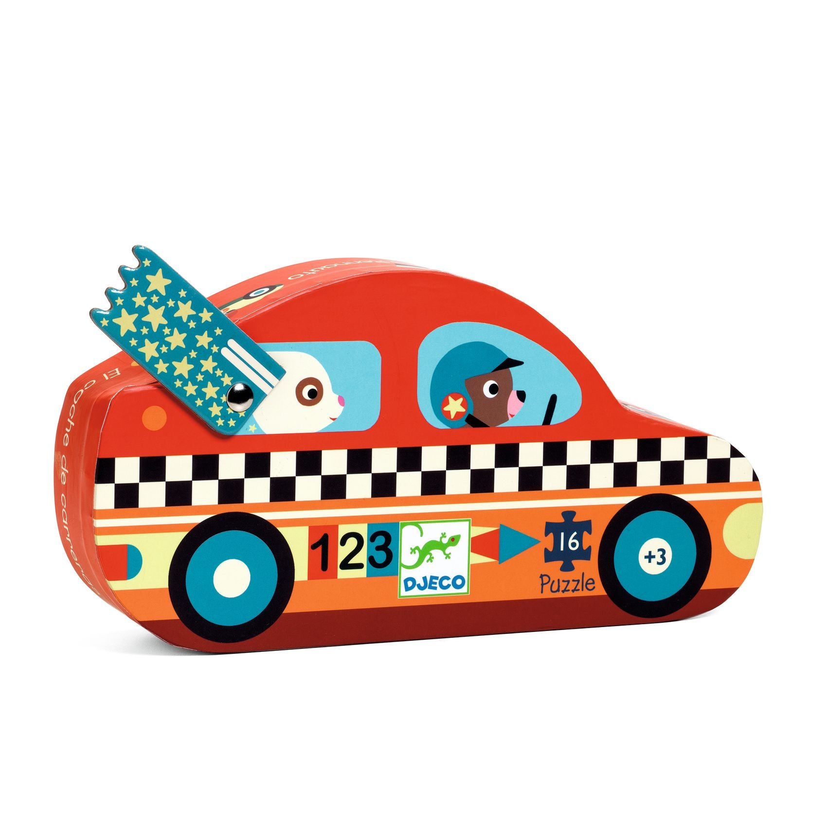 Tomfoolery Toys | The Racing Car Silhouette Puzzle