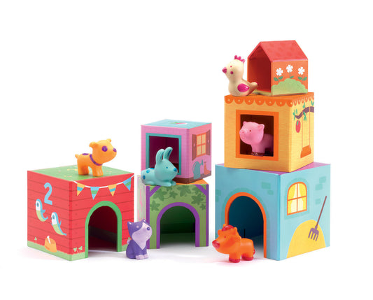 Tomfoolery Toys | Blocks & Towers: Topanifarm