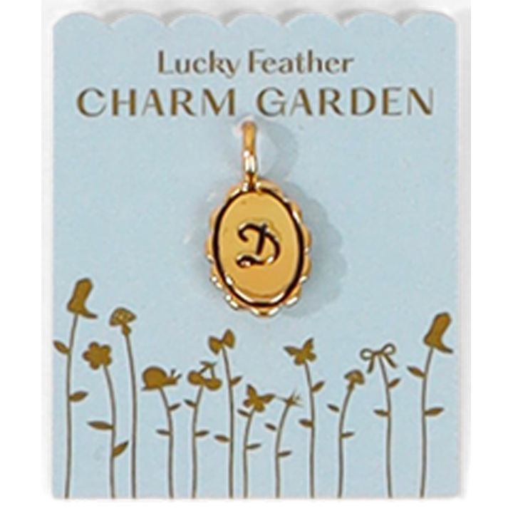 Scalloped Initial Charm Cover