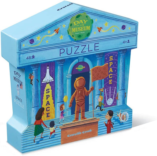 Tomfoolery Toys | Day at the Space Museum - 48pc Puzzle
