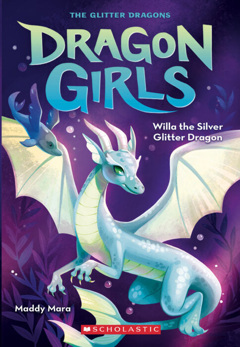 Tomfoolery Toys | Dragon Girls #2: Willa the Silver Glitter Dragon
