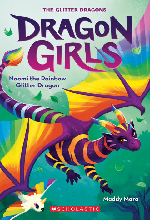 Dragon Girls #3: Naomi the Rainbow Glitter Dragon Cover