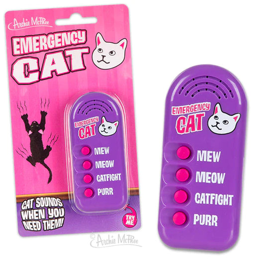 Tomfoolery Toys | Button: Emergency Cat