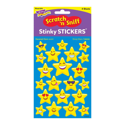 Emoji Stars Scratch 'n Sniff Stinky Stickers Preview #1