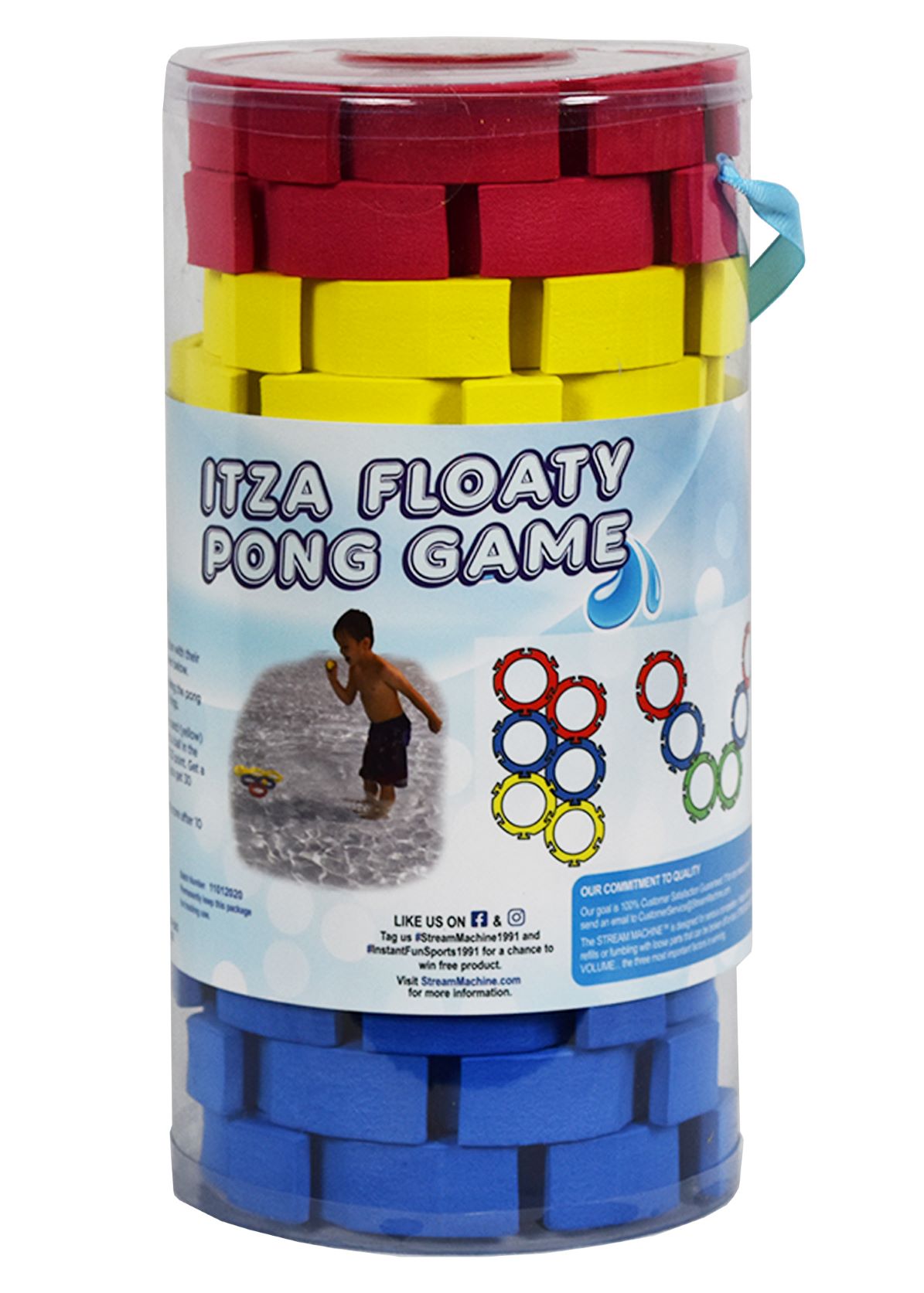 Itza Floaty Pong Game Cover
