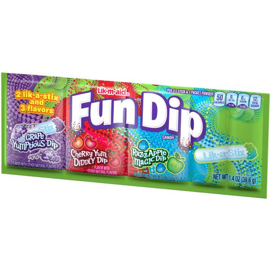 Tomfoolery Toys | 3 Flavor Fun Dip Strip