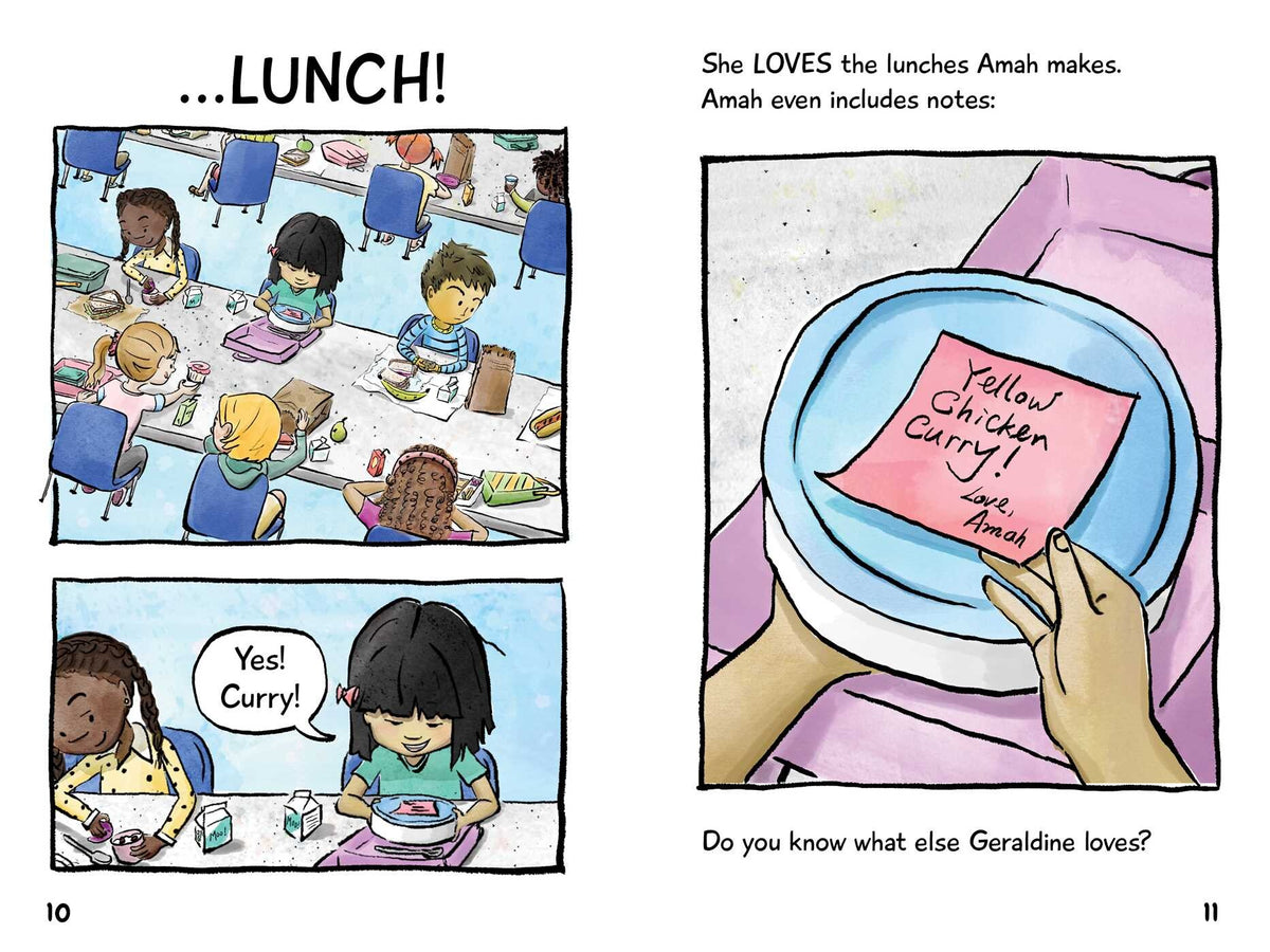 Geraldine Pu and Her Lunch Box, Too! Cover