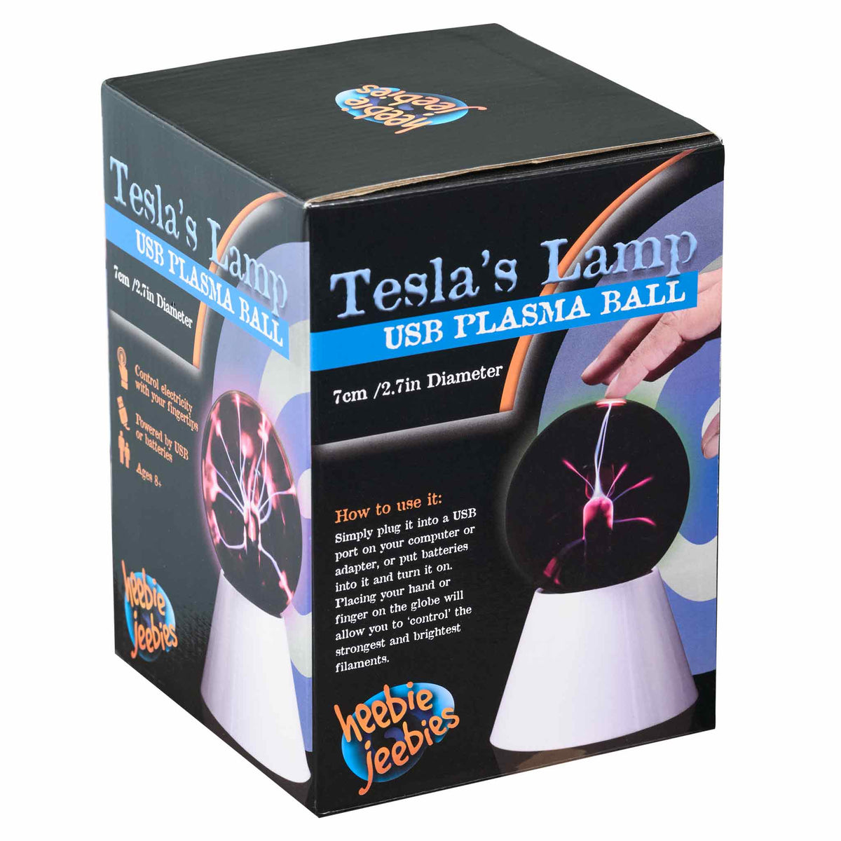 Tesla's Lamp USB Plasma Ball Cover
