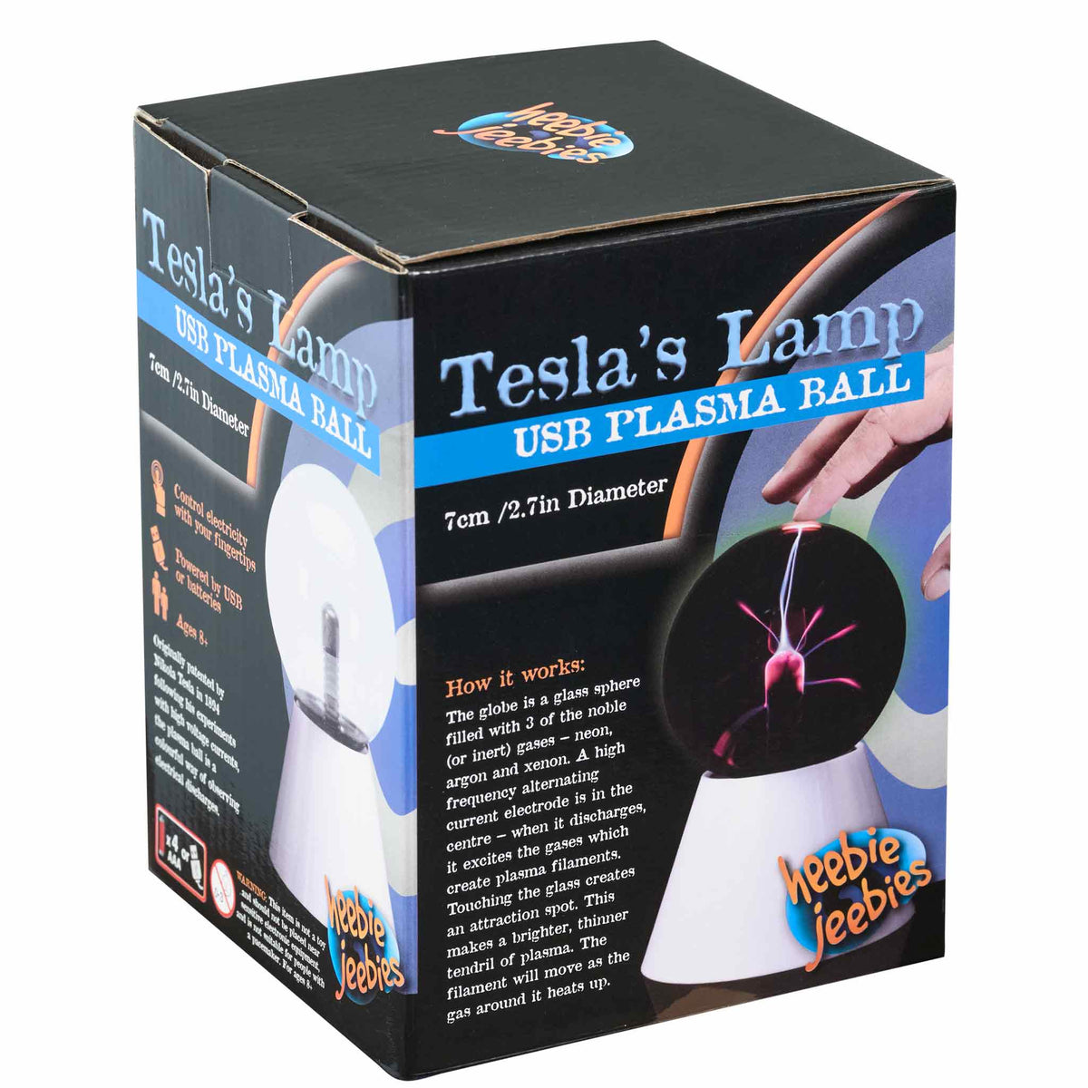 Tesla's Lamp USB Plasma Ball Cover