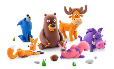 Hey Clay Forest Animals Set Preview #2