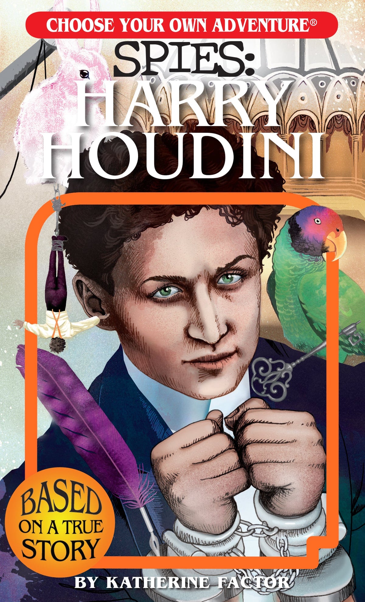 CYOA Spies: Harry Houdini Cover