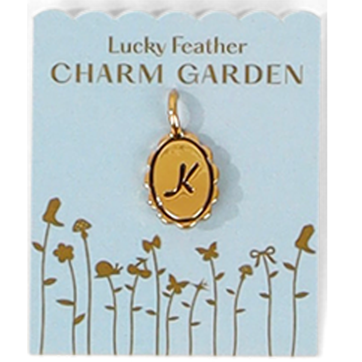 Scalloped Initial Charm Cover