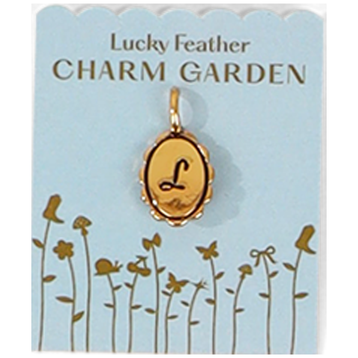 Scalloped Initial Charm Cover