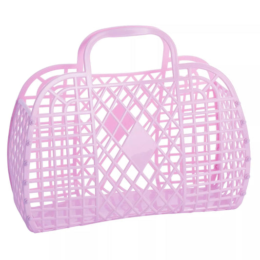 Tomfoolery Toys | Large Retro Basket Jellie Bag