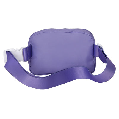 Lavender Nylon Belt Bag Preview #3