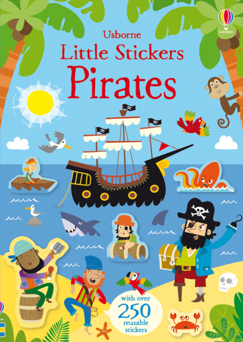 Little Stickers Pirates Cover