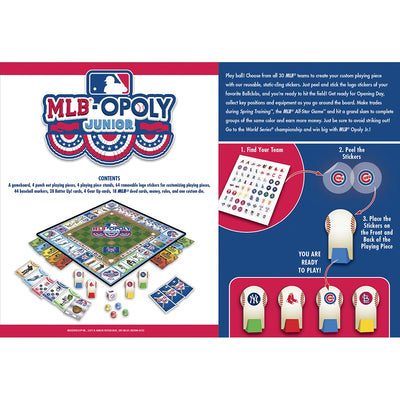 MLB Opoly Jr. Board Game Preview #3