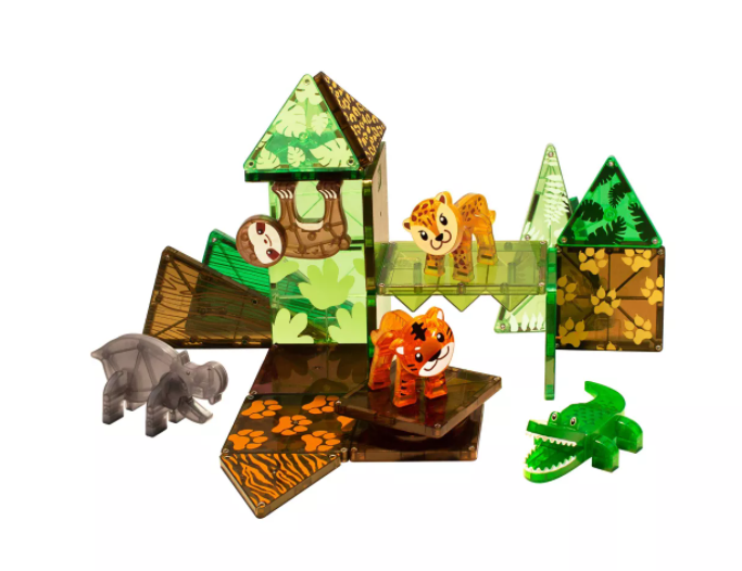 Magna-Tiles Jungle Animals 25pc Set Preview #2