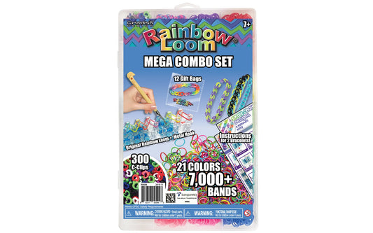 Tomfoolery Toys | Rainbow Loom Mega Combo Set