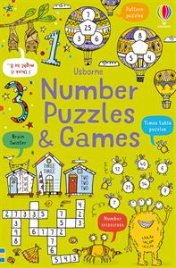 Numbers Puzzles & Games Cover