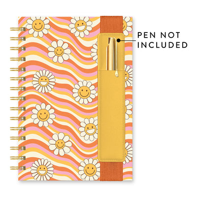 Waves of Melody Oliver Notebook w/ Pen Pocket Preview #3